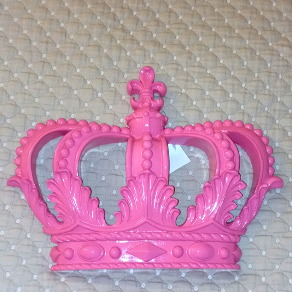 Juicy Couture Inspired Pink Crown Decor